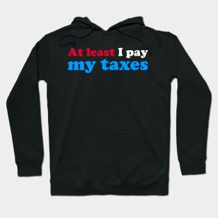 At Least I Pay My Taxes Hoodie